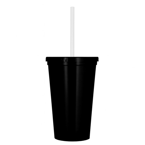 Vaso Rock T 87 NEGRO SOLIDO (T87 - polipropileno - articulo promocional)