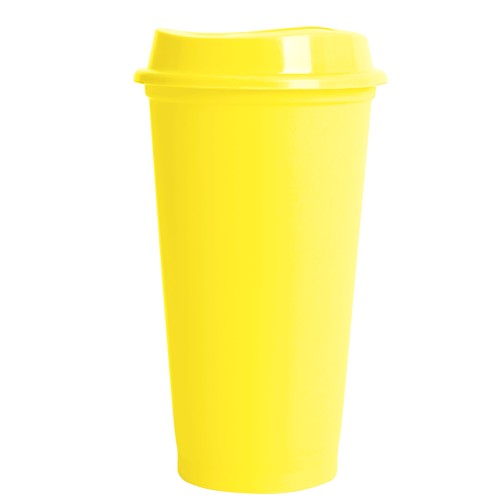 Vaso Sirena Pastel T 173 PS AMARILLO (T173ps - polipropileno - articulo promocional)