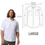 Columbia Columbia TAMIAMI MEN ML BLANCO (Tamiamimenml - poliester - articulo promocional)