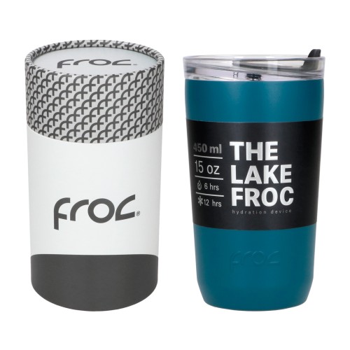 Froc Froc THE LAKE AZUL (Thelake - acero inoxidable / plastico - articulo promocional)