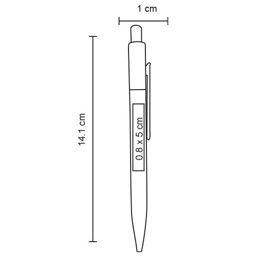 06052025113107_AL25112esq Boligrafo Metalico Hanko AL 25112 NEGRO (AL25112 – metal / rubber – articulo promocional)