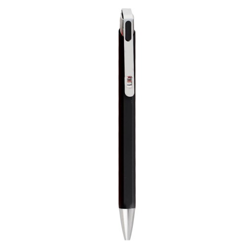Boligrafo Metalico Aruca AL 24230 NEGRO (AL24230 - metal / rubber - articulo promocional)