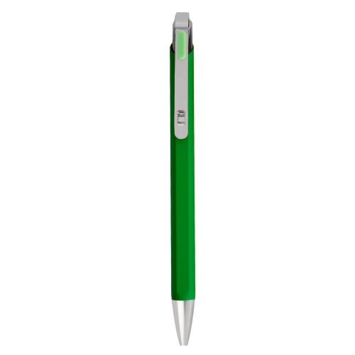 Boligrafo Metalico Aruca AL 24230 VERDE (AL24230 - metal / rubber - articulo promocional)