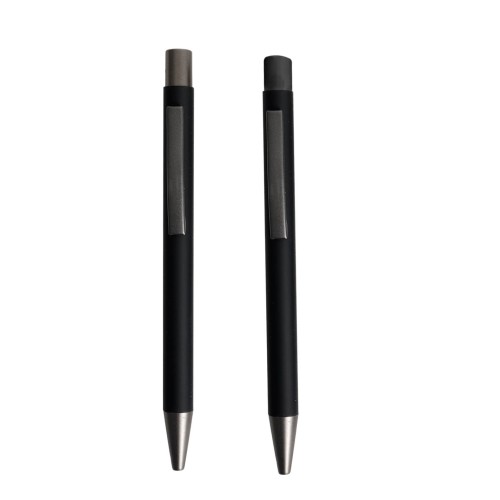 Boligrafo Metalico Brisa BP 20182 NEGRO (BP20182 - metal / rubber - articulo promocional)
