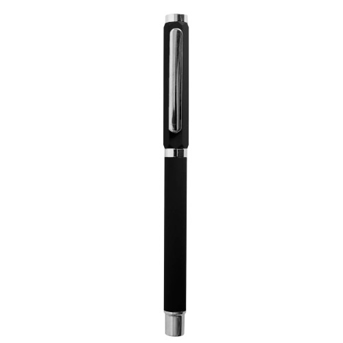 Boligrafo Metalico Tula AL 24037R NEGRO (AL24037R - metal / rubber - articulo promocional)