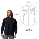 Columbia Columbia BAHAMA MEN ML NEGRO (Bahamamenml - poliester - articulo promocional)