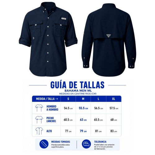 06072026121632_BAHAMAMENMLesq-2 Columbia Columbia BAHAMA MEN ML NEGRO (Bahamamenml – poliester – articulo promocional)