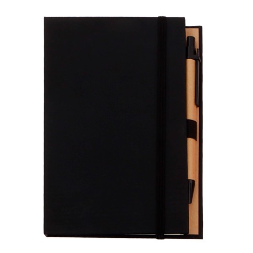 Libreta Ecologica Bio LE 056 NEGRO (LE056 - carton - articulo promocional)