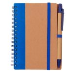 Libreta Ecologica Yew LE 057 AZUL (LE057 - carton - articulo promocional)