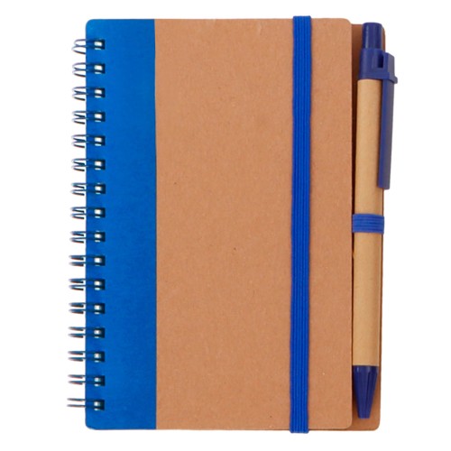 Libreta Ecologica Yew LE 057 AZUL (LE057 - carton - articulo promocional)
