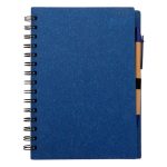 Libreta Ecologica Uxi LE 058 AZUL (LE058 - carton - articulo promocional)