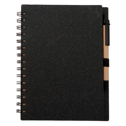 Libreta Ecologica Uxi LE 058 NEGRO (LE058 - carton - articulo promocional)