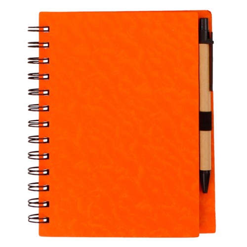 Libreta Ecologica Roxo LE 059 NARANJA (LE059 - carton - articulo promocional)