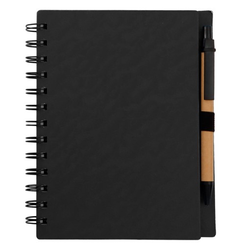 Libreta Ecologica Roxo LE 059 NEGRO (LE059 - carton - articulo promocional)
