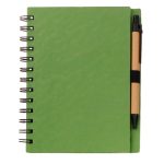 Libreta Ecologica Roxo LE 059 VERDE (LE059 - carton - articulo promocional)