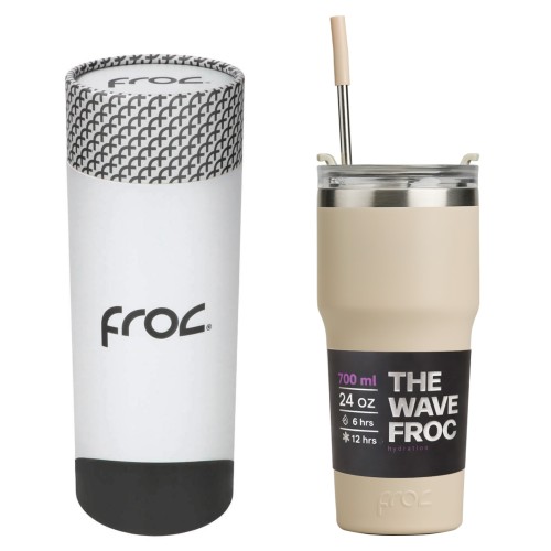Froc Froc THE WAVE BEIGE (Thewave - acero inoxidable/acero inox - articulo promocional)