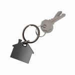 Llavero Metalico Tessa MK 057 NEGRO (MK057 - metal / plastico - articulo promocional)