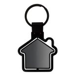 Llavero Metalico Villa MK 060 NEGRO (MK060 - metal / plastico - articulo promocional)