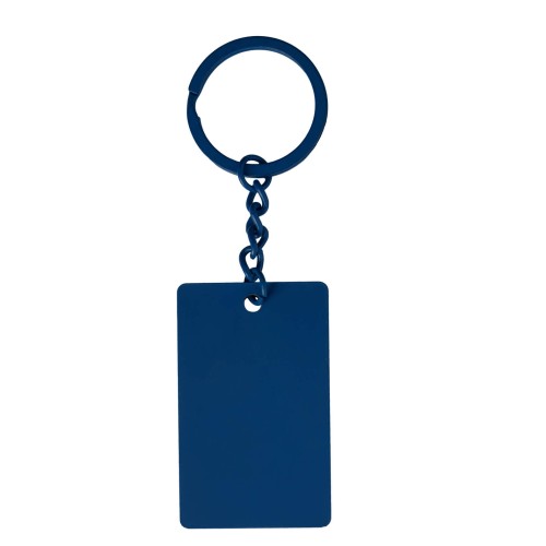 Llavero Metalico Nublar MK 066 MARINO (MK066 - metal / rubber - articulo promocional)
