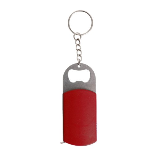 Llavero Multifuncional Inge PK 012 ROJO (PK012 - plastico / metal - articulo promocional)