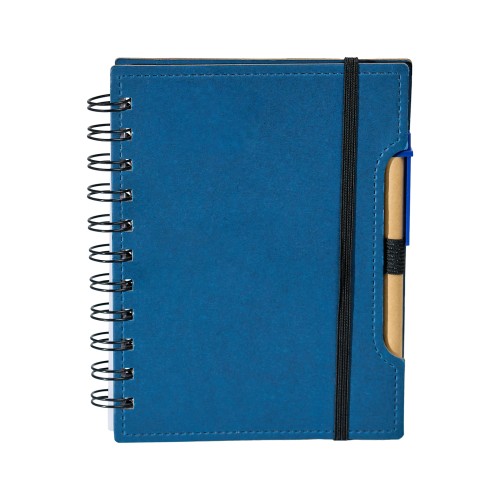 Libreta Ecologica Groot LE 082 AZUL (LE082 - kraft - articulo promocional)