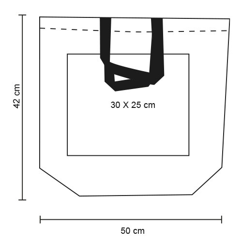 13102025122848_BL340esq-5 Bolsa Ecologica Gaia BL 340 VERDE CLARO (BL340 – non woven – articulo promocional)