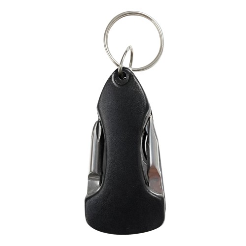 Navaja Multifuncion Fous HR 070 NEGRO (HR070 - acero inoxidable/aluminio - articulo promocional)