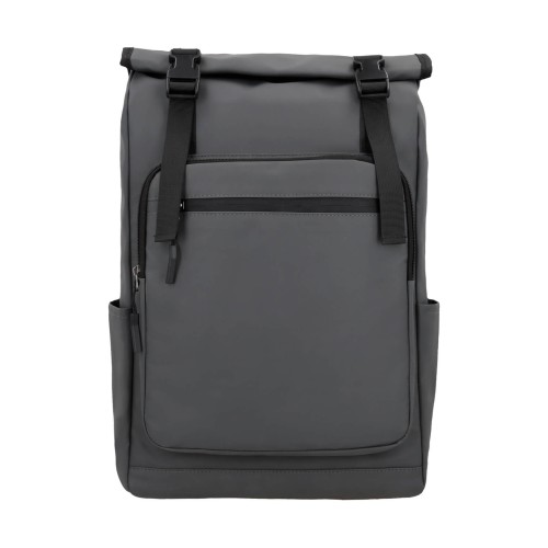 Mochila Laos BL 214P GRIS (BL214P - poliester - articulo promocional)