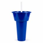 Vaso Kirby T 373 AZUL (T373 - pet/polipropileno - articulo promocional)