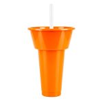 Vaso Kirby T 373 NARANJA (T373 - pet/polipropileno - articulo promocional)