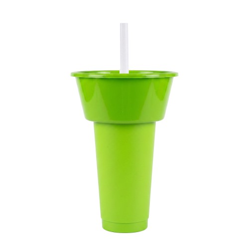 Vaso Kirby T 373 VERDE (T373 - pet/polipropileno - articulo promocional)