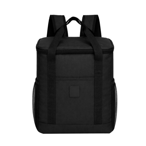 Lonchera Leif LON 073 NEGRO (LON073 - poliester/curpiel - articulo promocional)