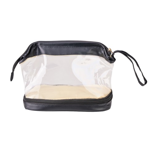 Cosmetiquera Regina CP 143 NEGRO (CP143 - pvc - articulo promocional)