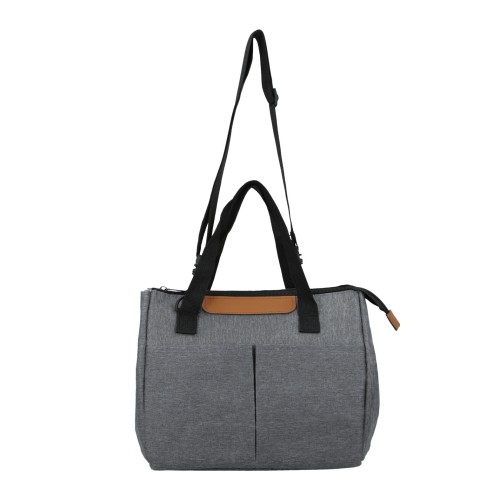 Lonchera Jones LON 078 GRIS (LON078 - poliester/eva - articulo promocional)