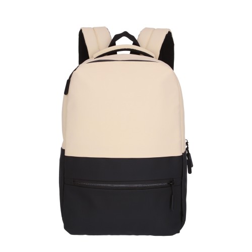 Mochila Luzardo BL 362 BEIGE (BL362 - poliester - articulo promocional)