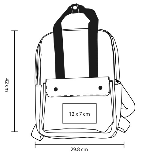 15052026154306_BL358esq-5 Mochila Wayne BL 358 ROSA (BL358 – poliester – articulo promocional)
