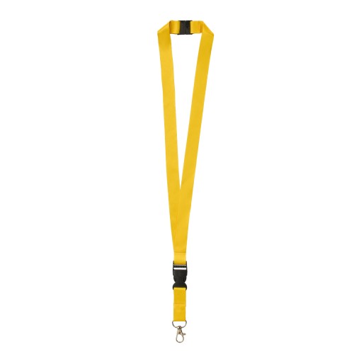 Accesorio Oficina Lasso O 189 AMARILLO (O189 - poliester/metal - articulo promocional)