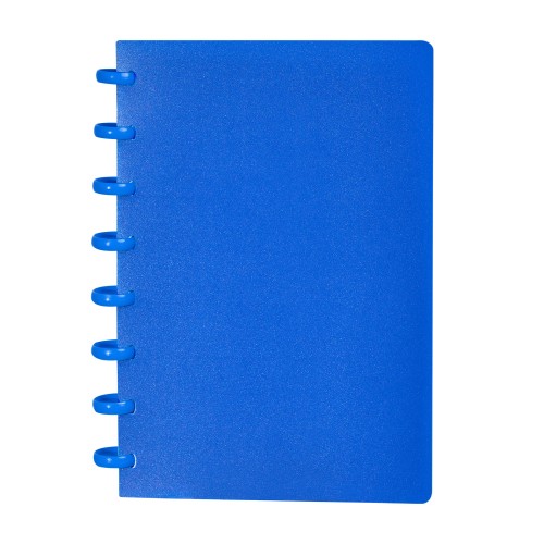 Libreta Milton O 168 AZUL (O168 - plastico - articulo promocional)