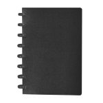 Libreta Milton O 168 NEGRO (O168 - plastico - articulo promocional)