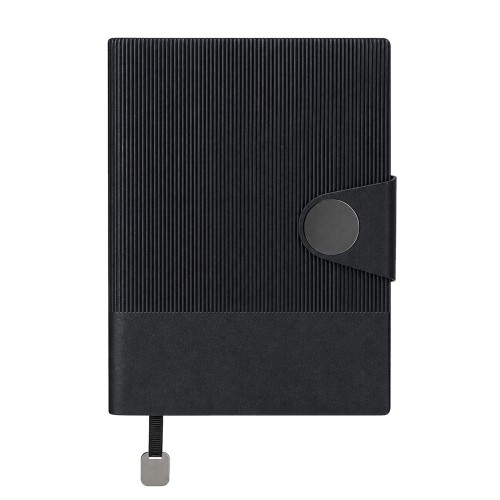 Libreta Zane O 170 NEGRO (O170 - poliuretano - articulo promocional)