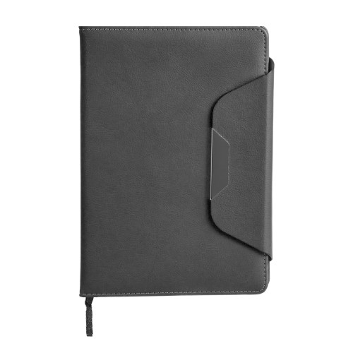 Libreta Meyer O 174 NEGRO (O174 - poliuretano - articulo promocional)