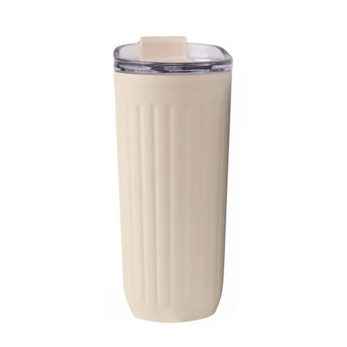 Termo Amareto T 310 BEIGE (T310 - int acero inoxidable/ext acero inoxidable - articulo promocional)