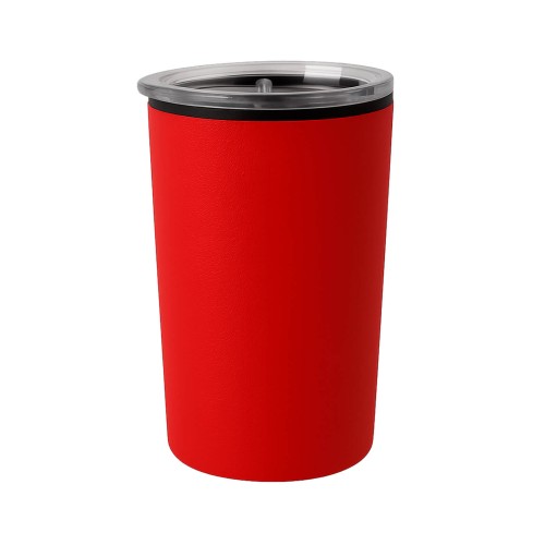 Termo Toshi T 289 ROJO (T289 - int plastico/ext acero inoxidable - articulo promocional)