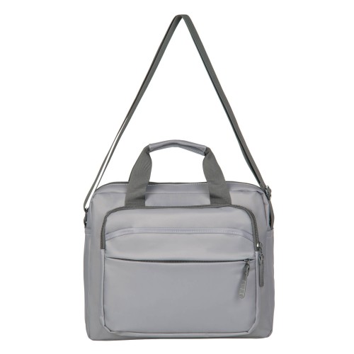 Portafolio Lud BL 306 GRIS (BL306 - nailon - articulo promocional)