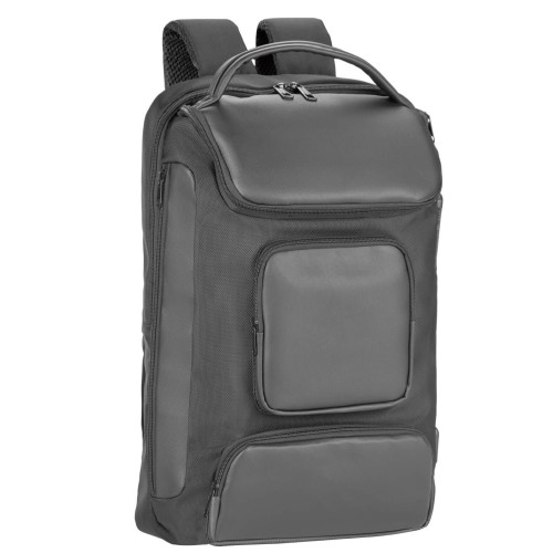 Mochila Barents BL 280 NEGRO (BL280 - poliuretano - articulo promocional)
