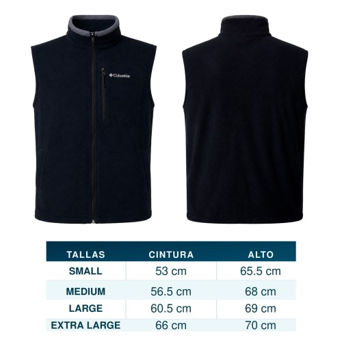 20072026110122_FASTTREKVESTesq Columbia Columbia FAST TREK VEST AZUL (Fasttrekvest – poliester – articulo promocional)