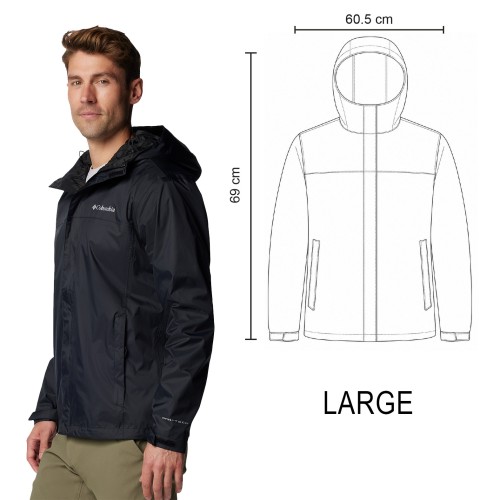Columbia Columbia WATERTIGHT NEGRO (Watertight - poliester - articulo promocional)