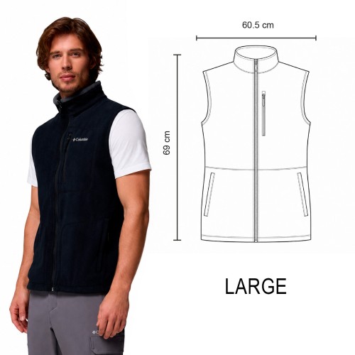 Columbia Columbia FAST TREK VEST NEGRO (Fasttrekvest - poliester - articulo promocional)