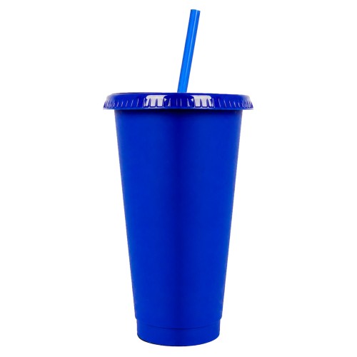 Vaso Triton T 217 AZUL SOLIDO (T217 - plastico - articulo promocional)