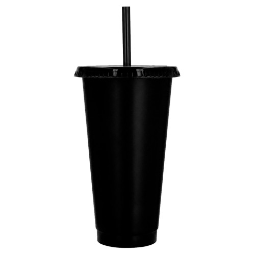 Vaso Triton T 217 NEGRO SOLIDO (T217 - plastico - articulo promocional)